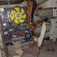 کیس و مانیتور LG|رایانه رومیزی|ساری, |دیوار