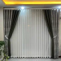 پرده مینمال دوخت و نصب پرده