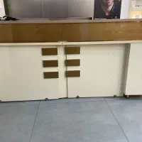 میز منشی و پذیرش هایگلاس