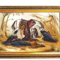 تابلو فرش دستباف عصر عاشورا