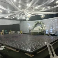 نصب داربست عروسی با تشریفات کامل|خدمات پذیرایی، مراسم|توتکابن, |دیوار