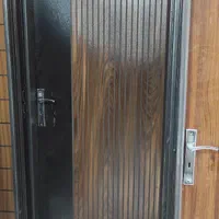 درب چوبی با چارچوب|مصالح و تجهیزات ساختمان|کرمان, |دیوار