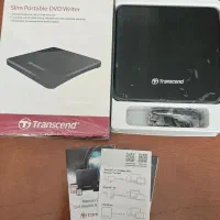 دی‌وی‌دی رایتر اکسترنال ترنسند(TS8XDVDS-K) درحد نو
