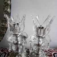 آینه و شمعدان کاملا نو|آینه|کرمان, |دیوار