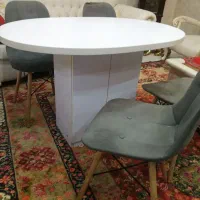 میز نهارخوری 4 نفره|میز و صندلی غذاخوری|رشت, گلباغ نماز|دیوار