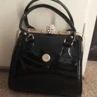 کیف ورنی صندوقی کاملا نو