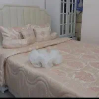 روتختی کرمی و صورتی طرح برجسته