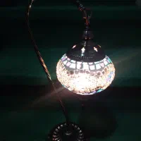 آباژور موزائیکی طرح عثمانی|چراغ خواب و آباژور|تهران, فلاح|دیوار