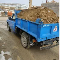 نیسان حمل خاک و شن شسته