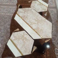 جلومبلی سه تکه پتینه نوارچرم ترک