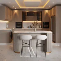 طراحی تخصصی کابینت آشپزخانه + ارائه طرح سه‌بعدی|خدمات پیشه و مهارت|رشت, بلوار گیلان|دیوار