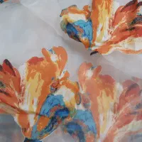 حراج پرده حریر شیشه ای