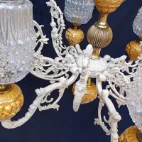 لوستر قدیمی عتیقه|لوستر و چراغ آویز|مشهد, خرمشهر|دیوار