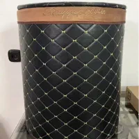 باکس لباس چوبی روکش چرم نو