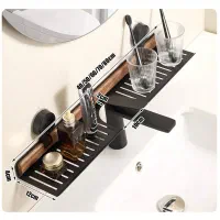 شلف دیواری چسبی ۴۰ سانتی و ۶۰ سانتی