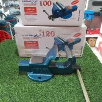 گیره فک فولادی ایران صنعت سایز ۱۰۰ ۱۲۰ ۱۴۰ ۱۶۰ ۲۰۰