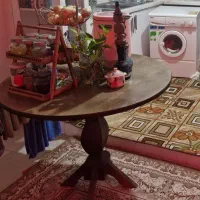 میز گرد ۴ نفره بدون صندلی