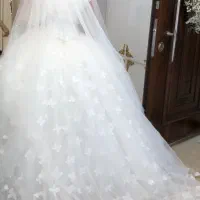 لباس عروس  پروانه ای مزون هستی نو