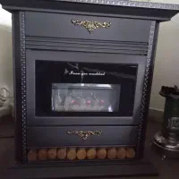 بخاری طرح شومینه ایمن‌ گاز‌ مشهد‌ مدل‌ شارمین