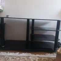 میز تلویزیون شیشه ای