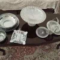 ظروف قدیمی استیل نگین دار