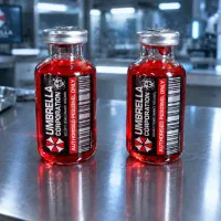 Umbrella Corp. Virus & Antivirus Vials