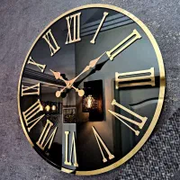 ساعت دیواری آینه ای
