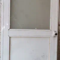 درب آلومینیوم با چارچوب مخصوص  سرویس