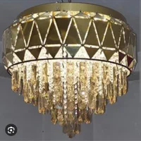 لوستر الماسی سایز 45 جنس استیل|لوستر و چراغ آویز|بروجرد, |دیوار