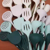 سرویس کفگیر ملاقه سیلیکونی اصل. ایکیا