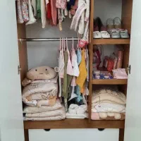 کمد بچه جنس عالی در حد نو مناسب سیسمونی/اتاق کودک