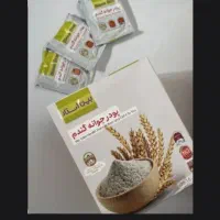 پک چاقی صورت پودر  جوانه گندم دکتر بیز