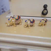 فیل طلایی دکوری|مجسمه، تندیس، ماکت|تهران, نیکنام|دیوار