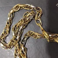 زنجیر طلا طرح شافل جدید