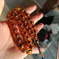 تسبیح سندلوس شمش اورجینال کار دست بودار|کلکسیون اشیاء عتیقه|کرمانشاه, |دیوار