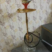 قلیان کرنو طلایی