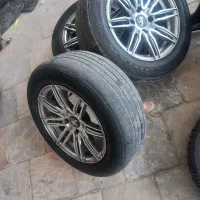 چهار حلیقه رینگ اسپرت سایز ۱۵ بالاستیک درحد