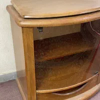 میز تلویزیون تمام چوب