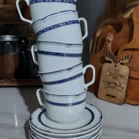 فنجون چای خوری طرح نوستالژی