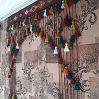 پرده سنتی دستبافت|گلیم، جاجیم، گبه|زاهدان, |دیوار