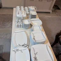 ظروف غذا خوری ۱۰۰ پارچه پارمیس