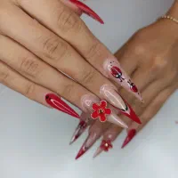 کاشت ناخن۴۴۸ ترمیم ۲۴۸ کوتاهی موکاشت مژه رنگ و مش