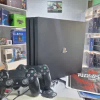 ps4 pro 1tra  دو دسته بازی دار ضمانت محلت تست