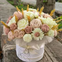 فروش انواع شمع و باکس گل شمعی|صنایع دستی و سایر لوازم تزئینی|ارومیه, |دیوار