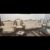 مبل ۹نفره ونهار خوری ۸نفره سلطنتی|مبلمان خانگی و میز عسلی|جم, |دیوار