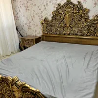 تختخواب دونفره چوپ راش باتشک|تخت و سرویس خواب|تهران, نازی‌آباد|دیوار