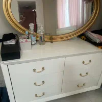 تخت خواب شرکتی دونفره با میزکنسول و پاتختی