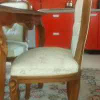 میزناهارخوری۸نفره کارکرده|میز و صندلی غذاخوری|مشهد, ویلاشهر|دیوار