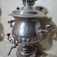 سماور گازی اکبر برادران تبریز کاملا سالم|سماور، چای‌ساز، قهوه‌ساز|قرچک, پارس سرام|دیوار