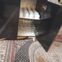 کنسول مشکی طلایی|بوفه، ویترین، کنسول|مراغه, |دیوار